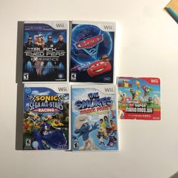 Wii 5 video games