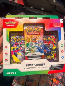Pokemon First Partner Illustration Collection Series 1