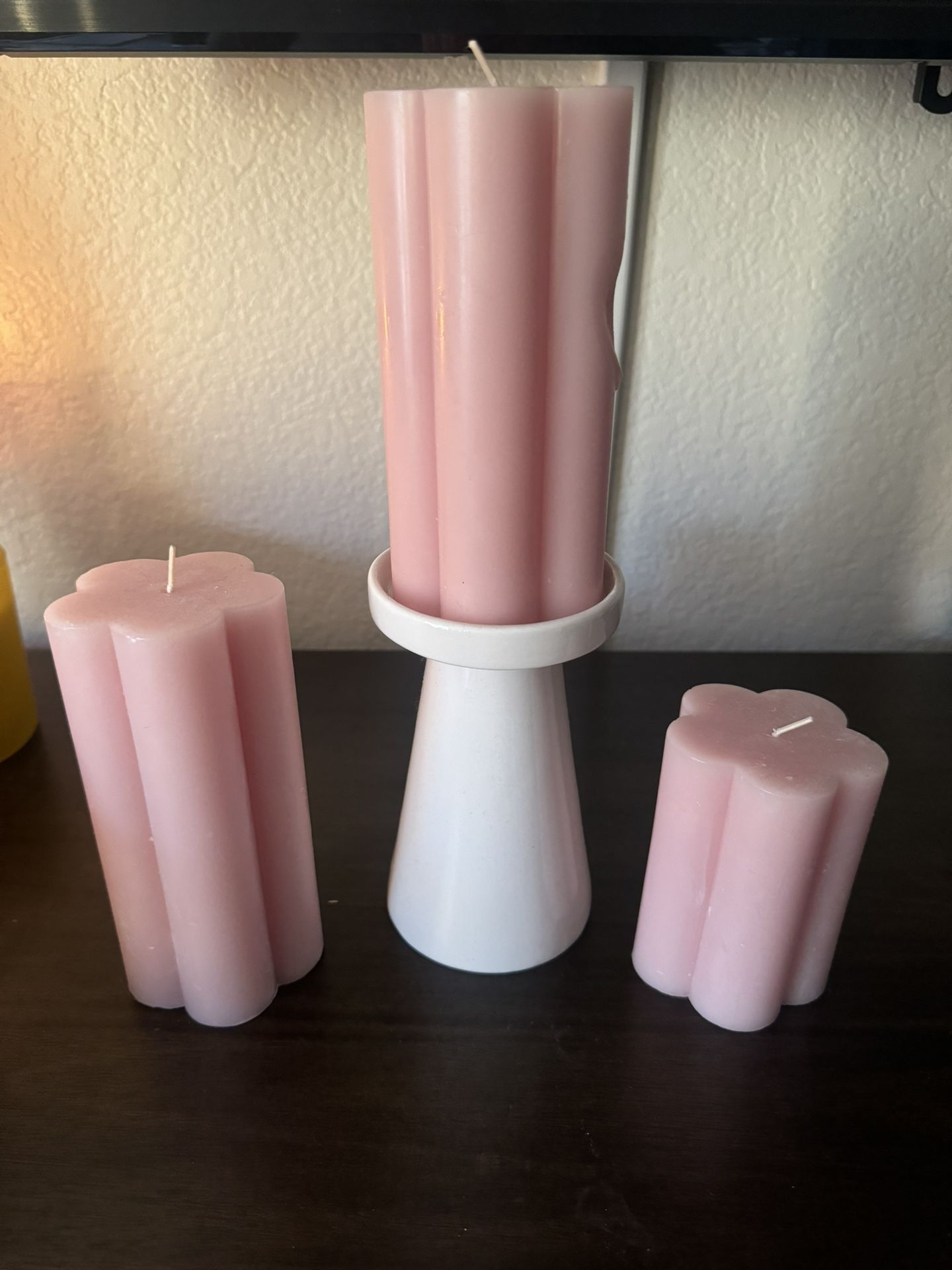 Candles And Holder