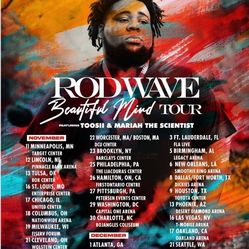 Rod WAVE oakland Tickets 