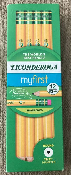 Ticonderoga My First Pencils (12)-NEW