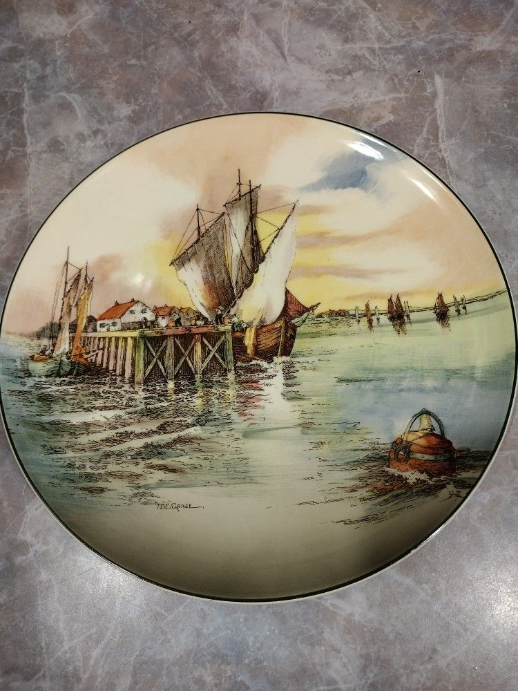 Royal Doulton Collectors Plate Home Waters