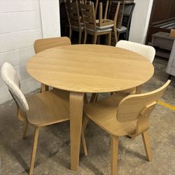 Round Dining Table Set
