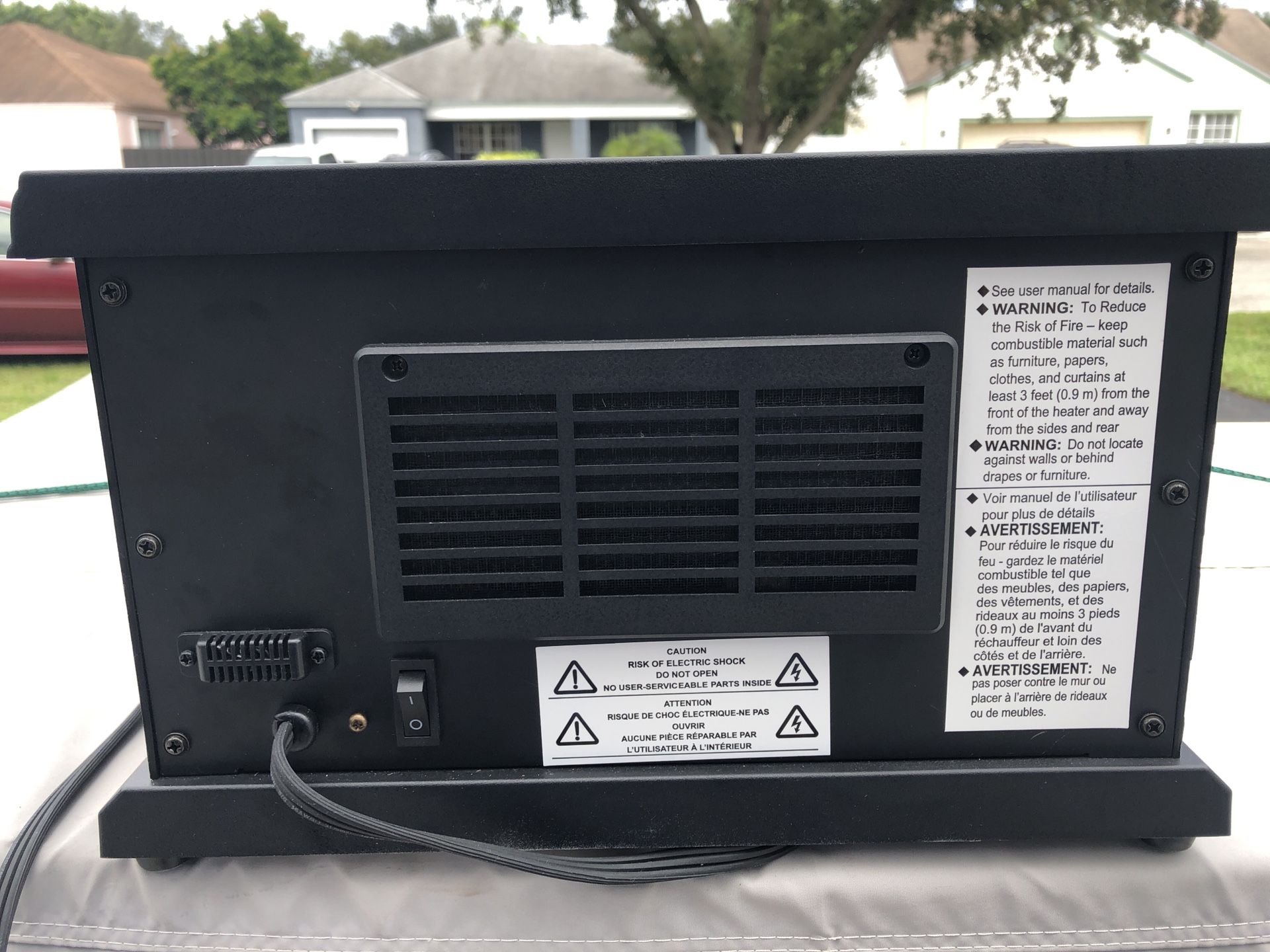 Allen Electrified Infrared Heater Model # EA1240 for Sale in Pembroke  Pines, FL - OfferUp