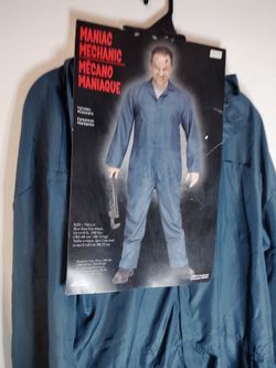 Maniac Mechanic Adult Halloween Costume