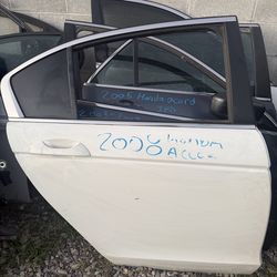 2008 Honda accord back passenger door