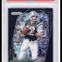 2024 JOE NAMATH PANINI PRIZM BLACK SHIMMER 1/1 PSA 9