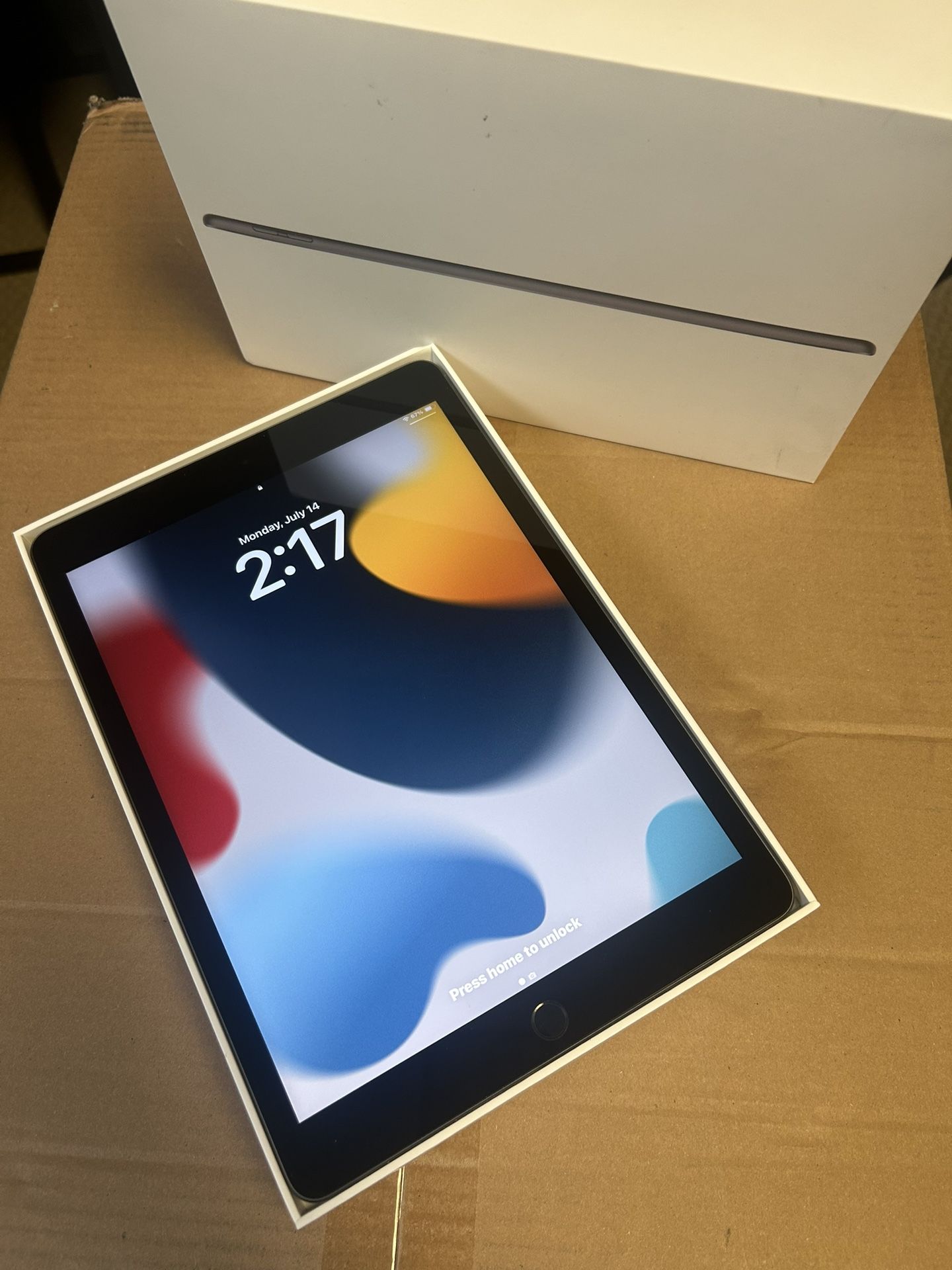 2021 Apple 10.2-inch iPAD Wi-Fi 64GB - Space Gray (9th Generation)
