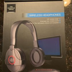 Sharper Image Wireless Headphones 