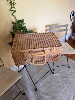 Wicker Picnic Basket