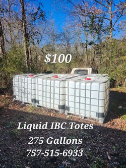 Liquid IBC Totes