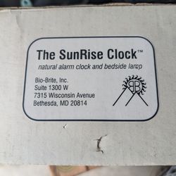 Sunrise Clock 