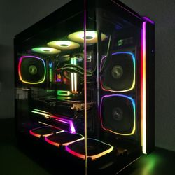 Premium 4K Gaming PC, Ryzen 9 7900X, 9070 XT, 32GB DDR5 RGB