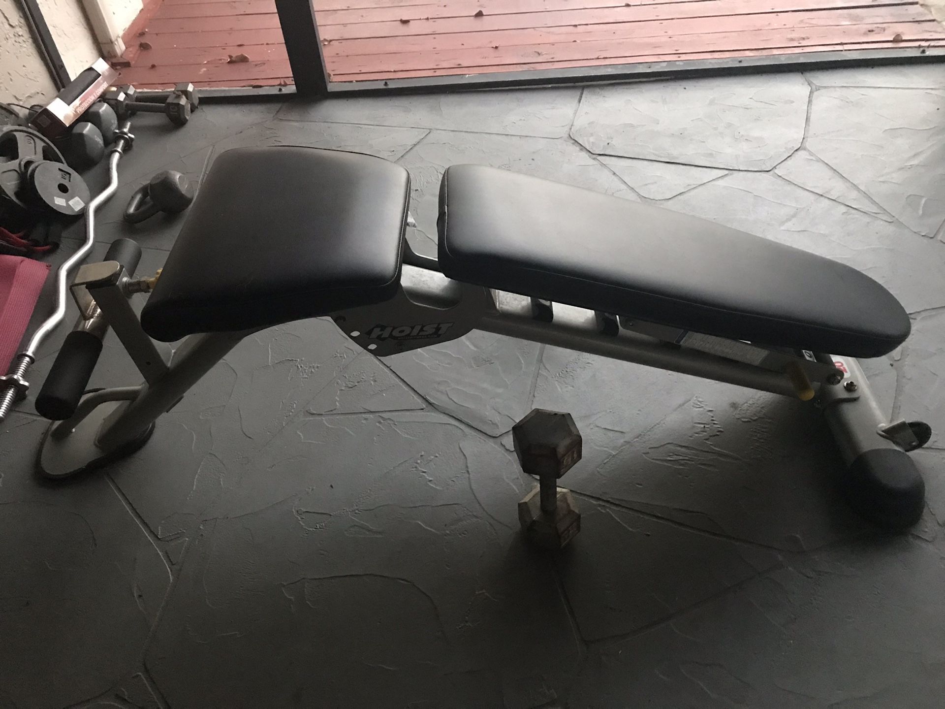 Hoist Fitness -7 position FID Bench. Model HF 5165. Heavy duty!