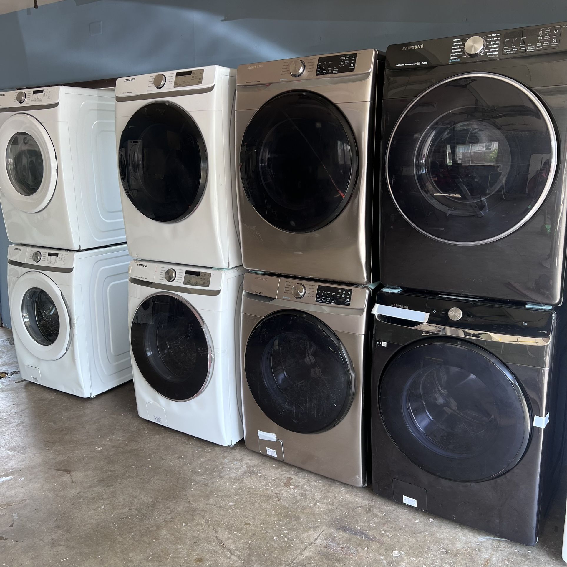 Washer And Dryer Set