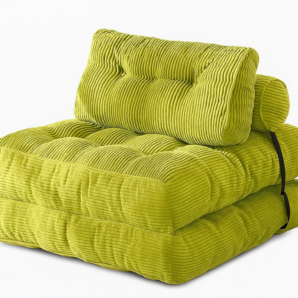 MAXYOYO Folding Sofa Bed Convertible Sleeper Chair with Pilow Foldable Matress