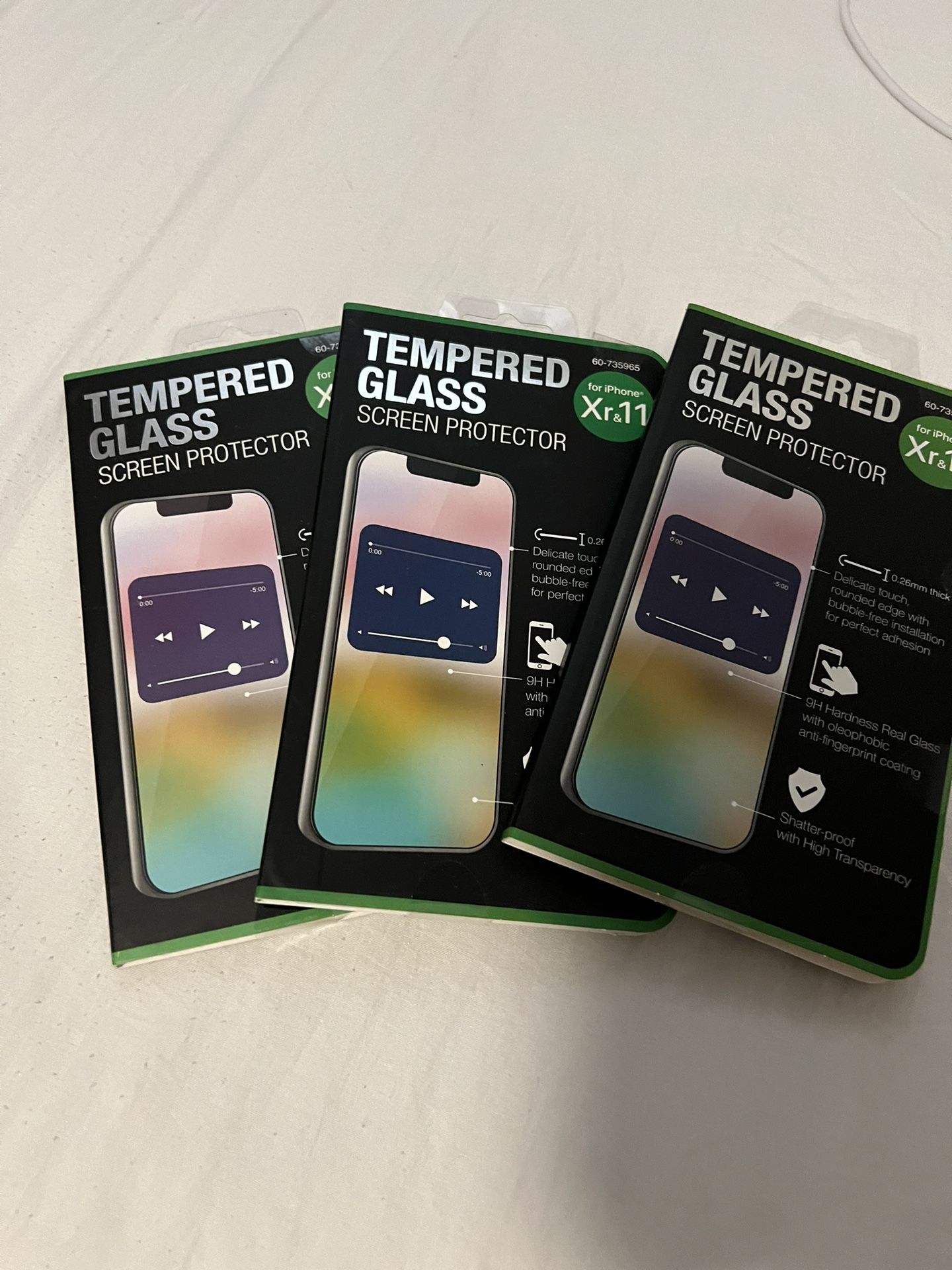 Apple iPhone XR Or 11 Screen protectors 3 For $5