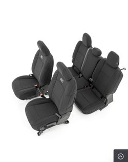 Jeep Gladiator Rough Country Seat Covers 2020-2025