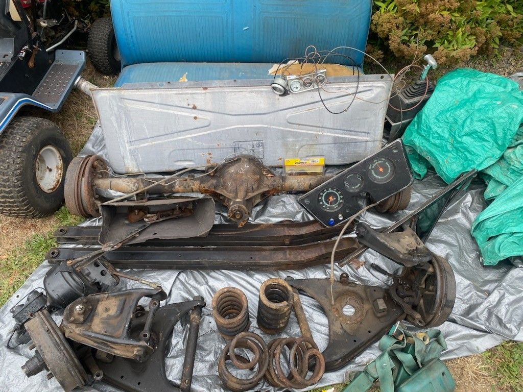 1970 Chevy C10 Seat and Parts.