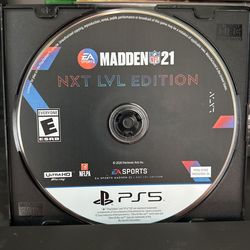 Madden 21 PS5 Game 