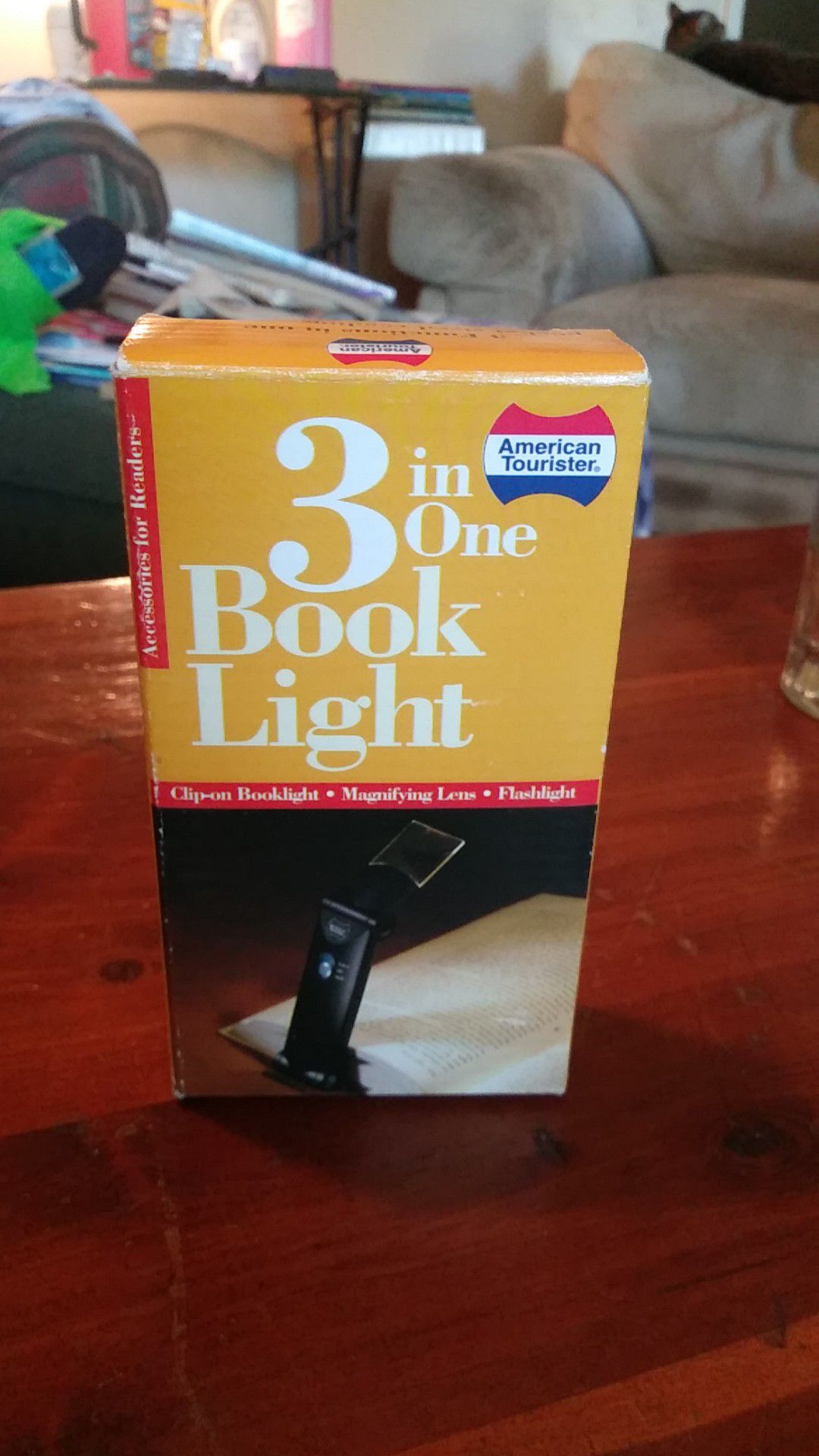 American Tourister 3 in One Book Light