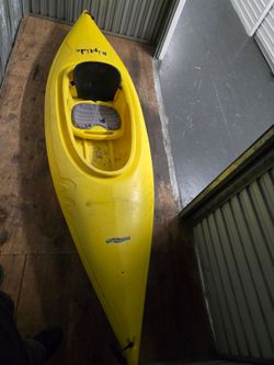 Mainstream Riptide Yellow Kayak