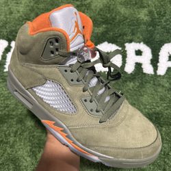 Jordan 5 “Olive” Size 10.5 No Box