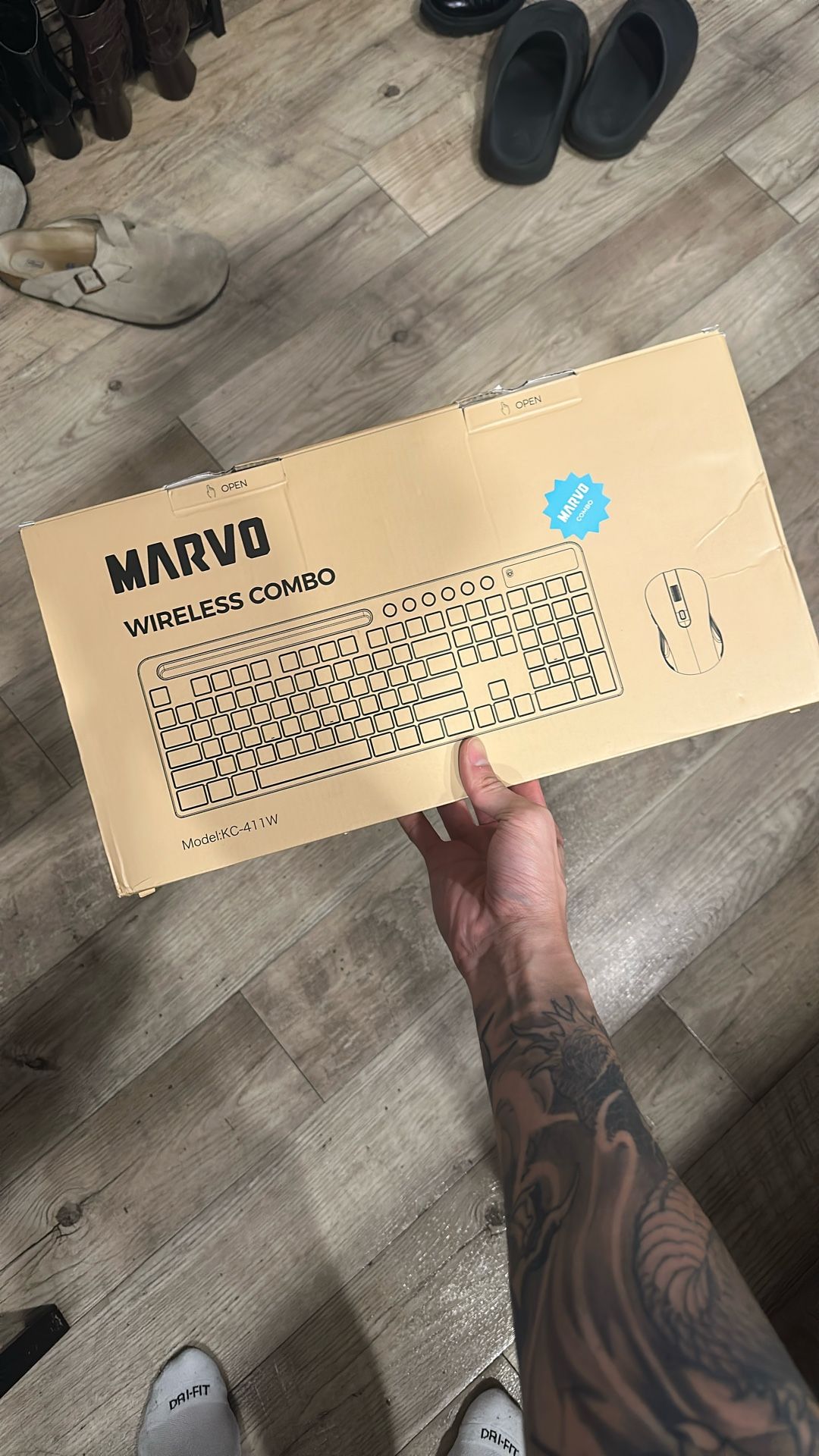 Marvo Wireless Combo (keyboard Plus Mouse)