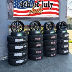 Wheel Tires For Chevy GMC Dodge Ford Truck 