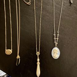 Vintage Necklaces 4 For $10