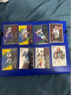 NFL topps signature cards