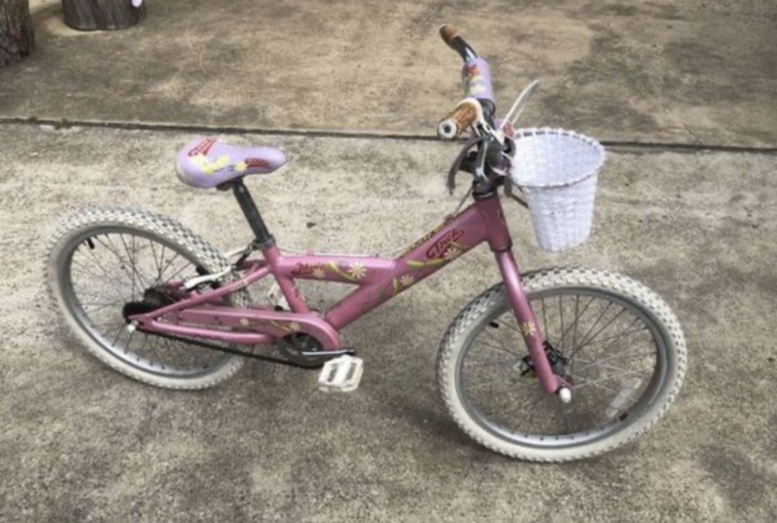 Trek bike - girls pink trek bike