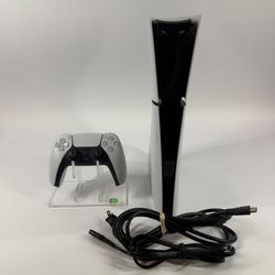 Sony PlayStation 5 Slim Disc Edition 1TB White Console Gaming System CFI-2015