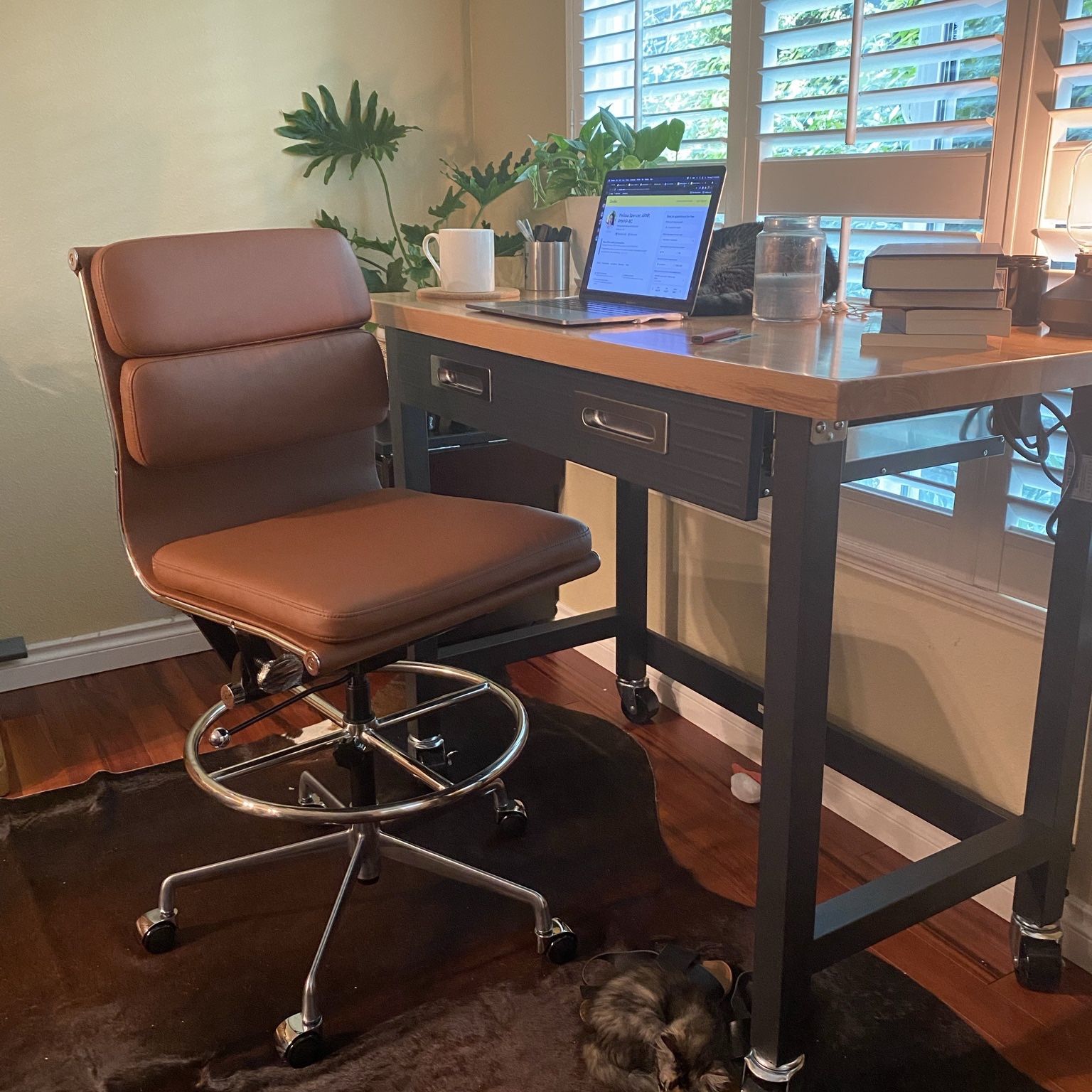 Laura davidson soho drafting chair new arrivals