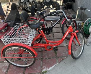 Bayside bike and Cliensy Tricycle