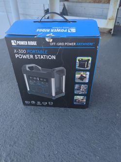 Power ridge x-300 power station
