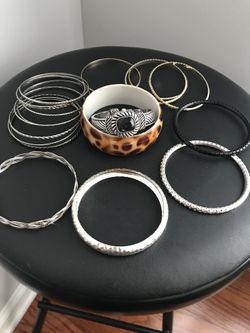 bracelets and one bracelet watch all