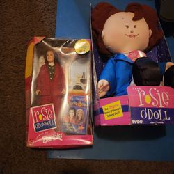 Rosie O'Donnell Barbie Doll & Talking Plush Doll Set