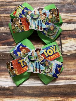 Toy Story hair bows