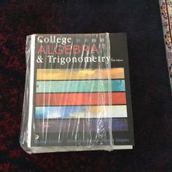 College ALGEBRA & Trigonometry
