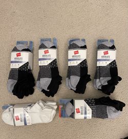 Hanes Absolute Comfort Men's Heel Shield Socks 19 Pairs