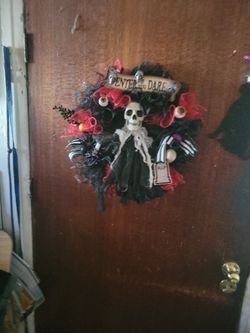 Halloween reef skeleton homemade