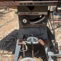 Sears Craftsman Table Saw