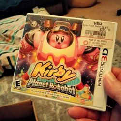 NINTENDO 3DS KIRBY PLANET ROBO BOT