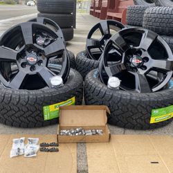 CHEVY SILVERADO WHEELS 275/5520”