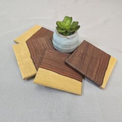 Beautiful Hardwood Coasters