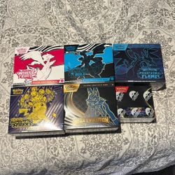 Pokemon ETBS And Booster Box