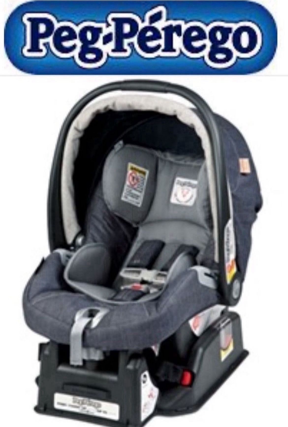 Infant Car Seat - Peg Perego Primo Viaggio in Denim - Made In Italy