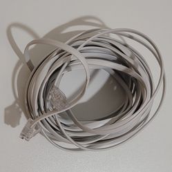 100 feet Extension Cord For phone, internet modem, router, wifi or computer