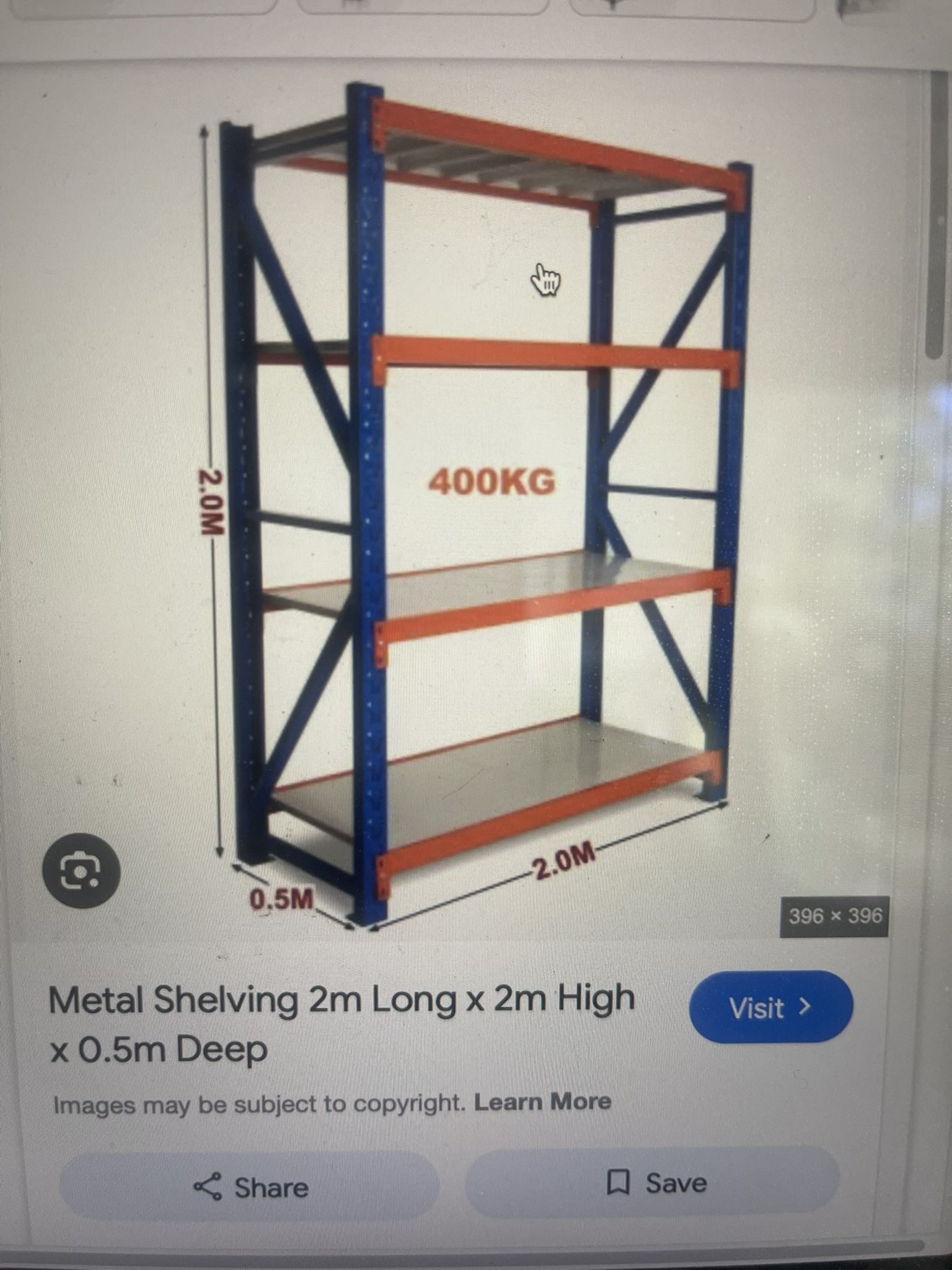 Metal Shelves